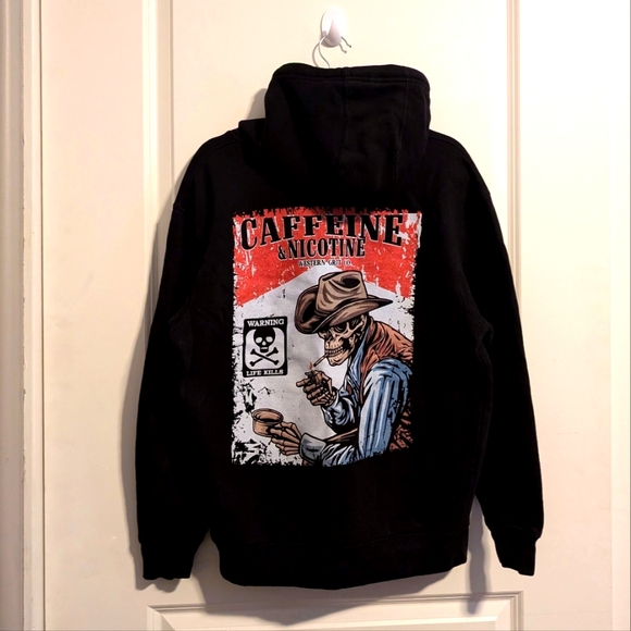 Western Grit Co Outlaw Fuel Hoodie, Size L - Picture 1 of 5